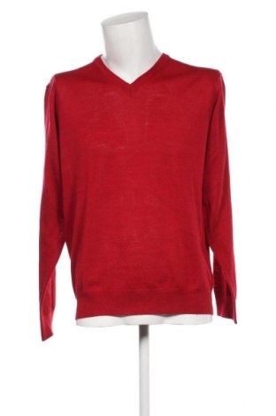 Мъжки пуловер Man By Tchibo, Размер XL, Цвят Червен, Цена 17,40 лв.