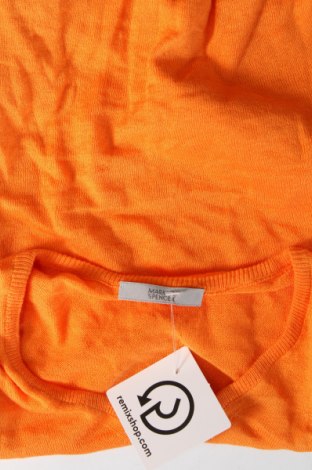 Мъжки пуловер Marks & Spencer, Размер S, Цвят Оранжев, Цена 27,00 лв.