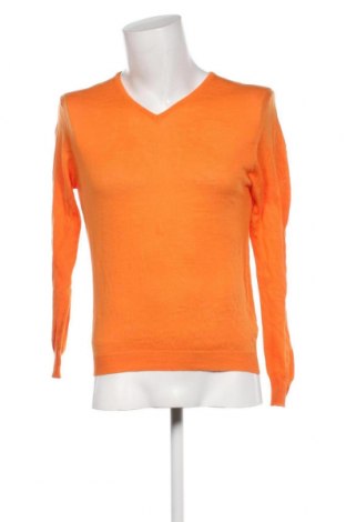 Мъжки пуловер Marks & Spencer, Размер S, Цвят Оранжев, Цена 13,50 лв.