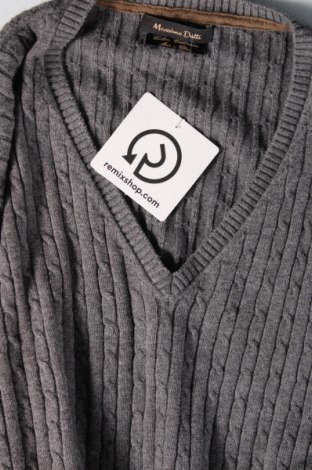 Ανδρικό πουλόβερ Massimo Dutti, Μέγεθος XL, Χρώμα Γκρί, Τιμή 14,57 €