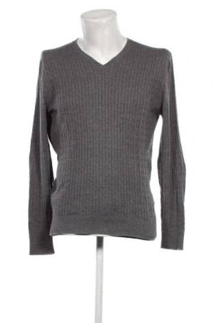 Мъжки пуловер Massimo Dutti, Размер XL, Цвят Сив, Цена 24,80 лв.