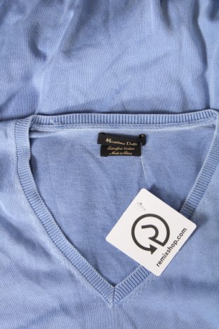 Ανδρικό πουλόβερ Massimo Dutti, Μέγεθος M, Χρώμα Μπλέ, Τιμή 23,01 €