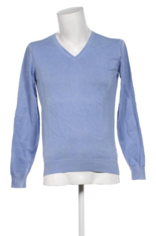 Мъжки пуловер Massimo Dutti, Размер M, Цвят Син, Цена 39,06 лв.
