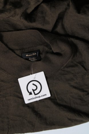 Ανδρικό πουλόβερ Massimo Dutti, Μέγεθος S, Χρώμα Πράσινο, Τιμή 14,57 €