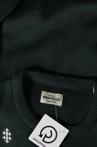 Pulover de bărbați Montego, Mărime L, Culoare Verde, Preț 38,16 Lei