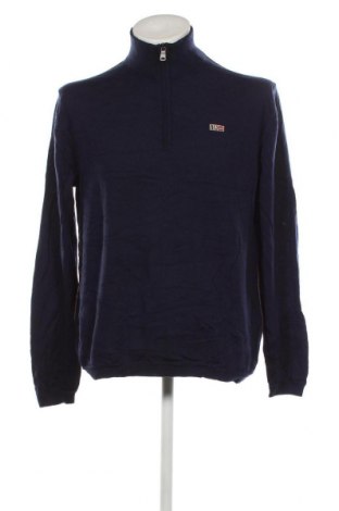 Мъжки пуловер Napapijri, Размер L, Цвят Син, Цена 96,00 лв.