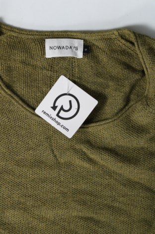 Ανδρικό πουλόβερ Nowadays, Μέγεθος S, Χρώμα Πράσινο, Τιμή 4,00 €