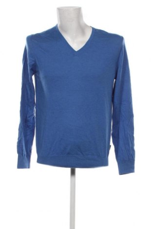 Ανδρικό πουλόβερ Olymp, Μέγεθος L, Χρώμα Μπλέ, Τιμή 32,60 €
