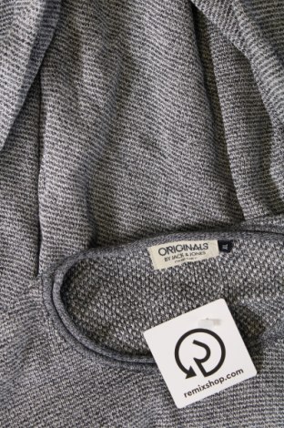 Ανδρικό πουλόβερ Originals By Jack & Jones, Μέγεθος XL, Χρώμα Γκρί, Τιμή 11,36 €