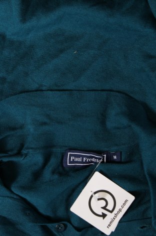 Мъжки пуловер Paul Fredrick, Размер M, Цвят Зелен, Цена 32,00 лв.