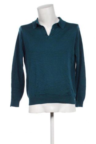 Мъжки пуловер Paul Fredrick, Размер M, Цвят Зелен, Цена 19,20 лв.