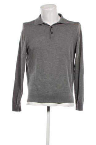Мъжки пуловер Pierre Cardin, Размер M, Цвят Сив, Цена 62,00 лв.