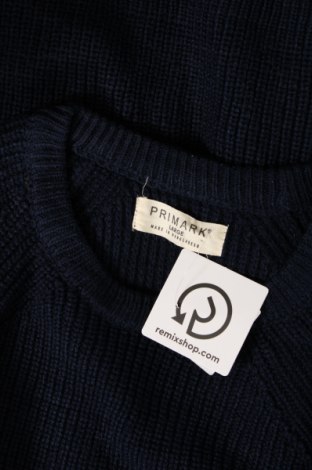 Мъжки пуловер Primark, Размер L, Цвят Син, Цена 8,70 лв.