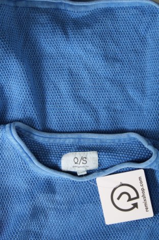 Ανδρικό πουλόβερ Q/S by S.Oliver, Μέγεθος S, Χρώμα Μπλέ, Τιμή 5,47 €