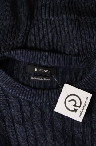 Pánsky sveter  Replay, Veľkosť L, Farba Modrá, Cena  20,68 €