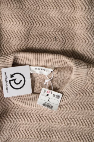 Pánsky sveter  Reserved, Veľkosť L, Farba Béžová, Cena  4,96 €