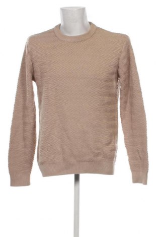 Мъжки пуловер Reserved, Размер L, Цвят Бежов, Цена 8,74 лв.