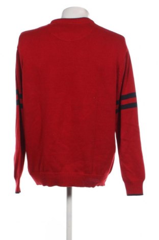 Мъжки пуловер Rover&Lakes, Размер XL, Цвят Червен, Цена 15,66 лв.