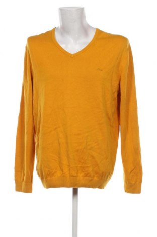 Ανδρικό πουλόβερ S.Oliver, Μέγεθος XL, Χρώμα Κίτρινο, Τιμή 12,62 €