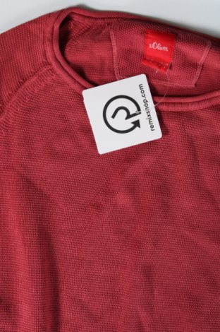 Мъжки пуловер S.Oliver, Размер XS, Цвят Червен, Цена 13,60 лв.