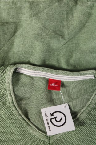 Pulover de bărbați S.Oliver, Mărime L, Culoare Verde, Preț 57,04 Lei