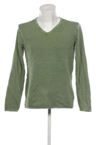 Ανδρικό πουλόβερ S.Oliver, Μέγεθος L, Χρώμα Πράσινο, Τιμή 4,42 €