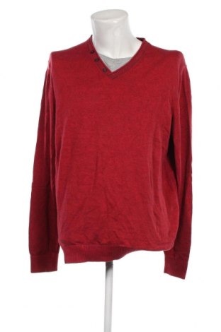 Мъжки пуловер S.Oliver, Размер XXL, Цвят Червен, Цена 20,40 лв.