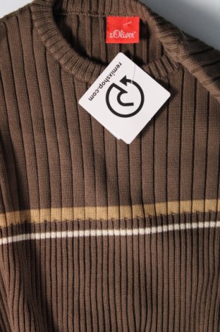 Ανδρικό πουλόβερ S.Oliver, Μέγεθος L, Χρώμα Πράσινο, Τιμή 8,41 €
