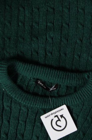 Męski sweter SHEIN, Rozmiar XL, Kolor Zielony, Cena 30,99 zł