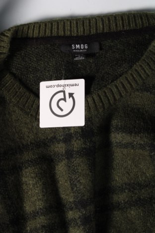 Мъжки пуловер Smog, Размер L, Цвят Зелен, Цена 8,12 лв.