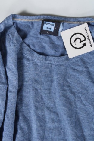 Ανδρικό πουλόβερ Straight Up, Μέγεθος L, Χρώμα Μπλέ, Τιμή 4,13 €