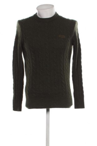 Ανδρικό πουλόβερ Superdry, Μέγεθος M, Χρώμα Πράσινο, Τιμή 24,71 €