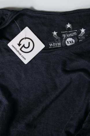 Ανδρικό πουλόβερ Tom Tailor, Μέγεθος XXL, Χρώμα Μπλέ, Τιμή 7,15 €