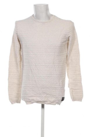 Мъжки пуловер Tom Tailor, Размер L, Цвят Екрю, Цена 19,38 лв.