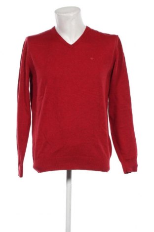 Ανδρικό πουλόβερ Tom Tailor, Μέγεθος XL, Χρώμα Κόκκινο, Τιμή 12,62 €