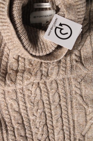 Ανδρικό πουλόβερ Tom Tailor, Μέγεθος M, Χρώμα Καφέ, Τιμή 5,05 €
