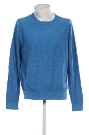 Мъжки пуловер Tommy Hilfiger, Размер XL, Цвят Син, Цена 173,40 лв.