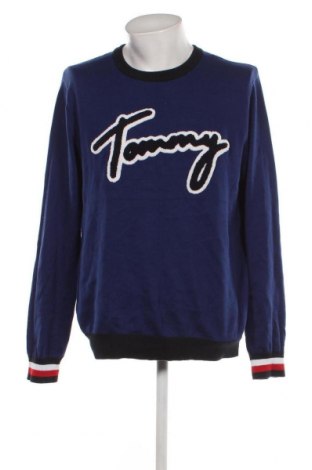 Ανδρικό πουλόβερ Tommy Hilfiger, Μέγεθος L, Χρώμα Μπλέ, Τιμή 50,47 €