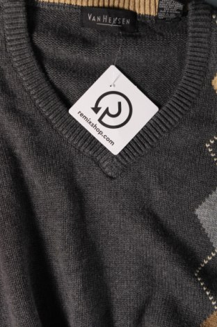 Мъжки пуловер Van Heusen, Размер L, Цвят Сив, Цена 29,00 лв.