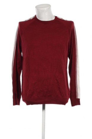 Мъжки пуловер Zara, Размер L, Цвят Червен, Цена 7,04 лв.