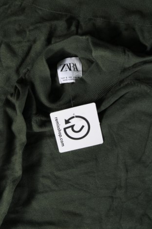 Pulover de bărbați Zara, Mărime S, Culoare Verde, Preț 105,26 Lei