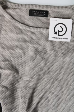 Pánsky sveter  Zara Man, Veľkosť L, Farba Sivá, Cena  3,81 €