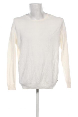 Мъжки пуловер Zara Man, Размер L, Цвят Бял, Цена 19,20 лв.