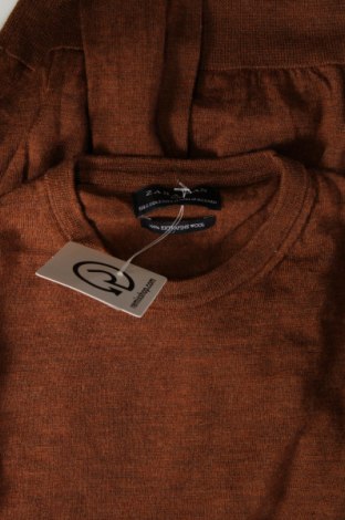 Ανδρικό πουλόβερ Zara Man, Μέγεθος S, Χρώμα Καφέ, Τιμή 4,95 €