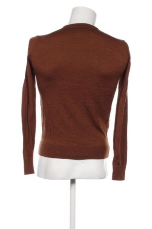 Мъжки пуловер Zara Man, Размер S, Цвят Кафяв, Цена 12,80 лв.