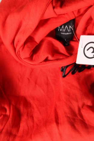 Ανδρικό φούτερ Boohoo, Μέγεθος M, Χρώμα Κόκκινο, Τιμή 23,71 €
