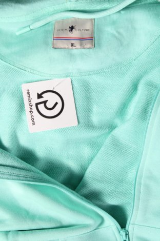 Ανδρικό φούτερ Denim Culture, Μέγεθος XL, Χρώμα Πράσινο, Τιμή 13,16 €