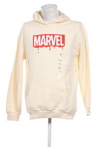 Herren Sweatshirt Marvel, Größe XXL, Farbe Ecru, Preis 26,37 €