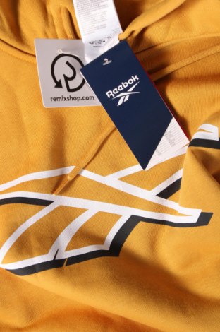 Herren Sweatshirt Reebok, Größe L, Farbe Gelb, Preis € 14,70