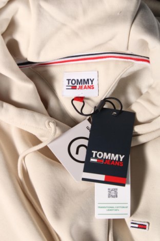 Мъжки суичър Tommy Jeans, Размер M, Цвят Бежов, Цена 161,00 лв.